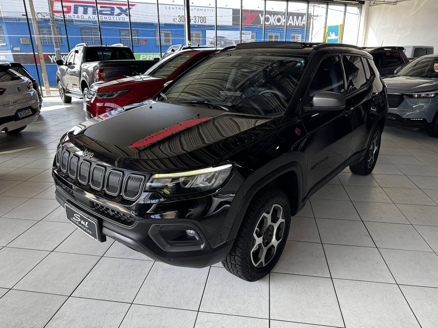 JEEP COMPASS TRAILHAWK 2.0 TD350 4X4 C/ TETO