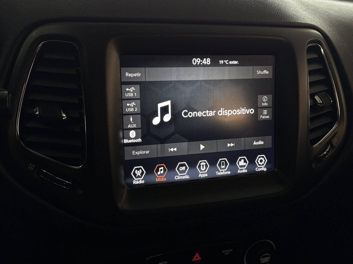 JEEP COMPASS LONGITUDE 2.0 FLEX AUT.