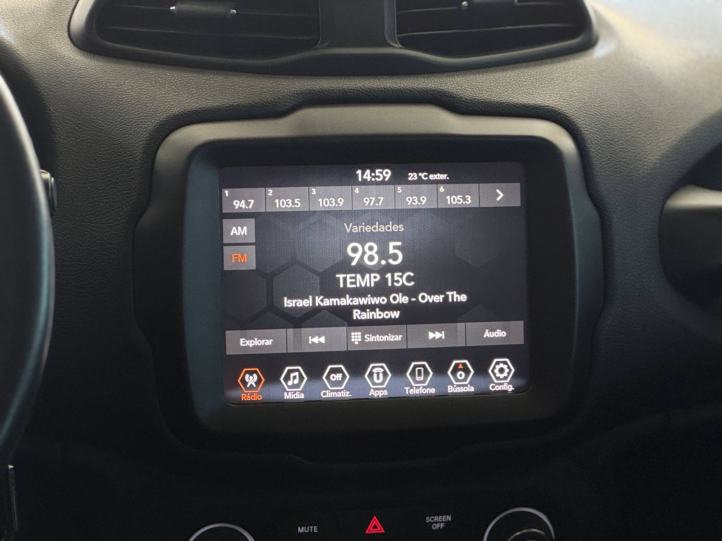 JEEP RENEGADE LONGITUDE 1.8 FLEX AUT.