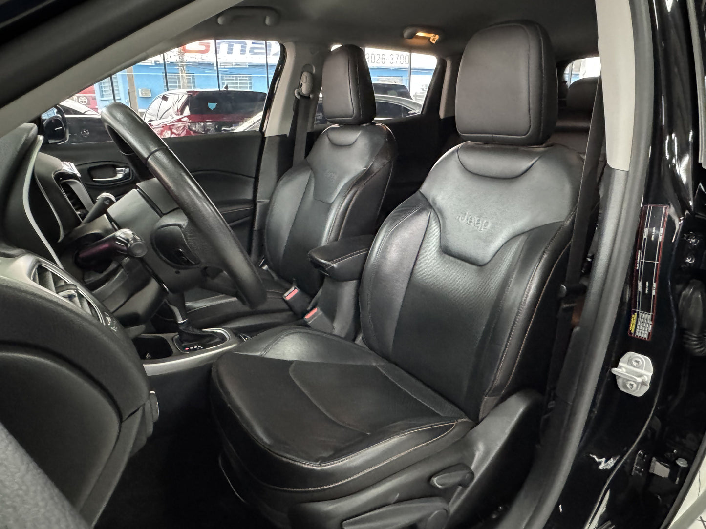 JEEP COMPASS SPORT 2.0 FLEX AUT. (COM COURO)